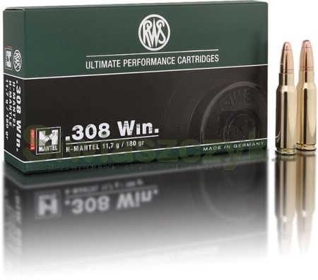 Amunicja RWS .308 Win. HMK 11,7 g (180gr)-101937