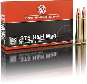 Amunicja RWS 375 H&H Mag. KS 19,4g(300gr)-102684
