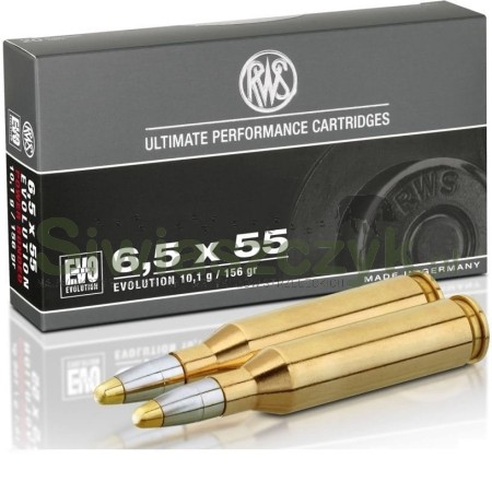 Amunicja RWS 6,5x55  EVO 10,1g (156gr)-101950