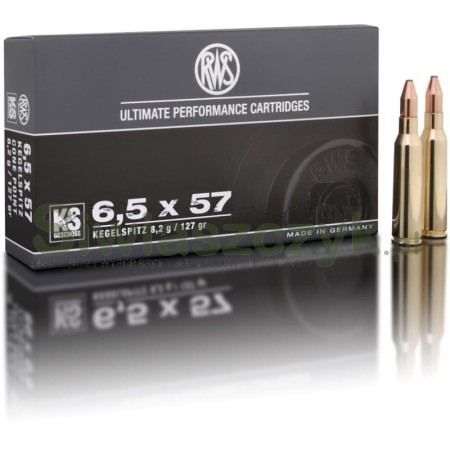 Amunicja RWS 6,5 x 57KS 8,2 g (127gr)-101952