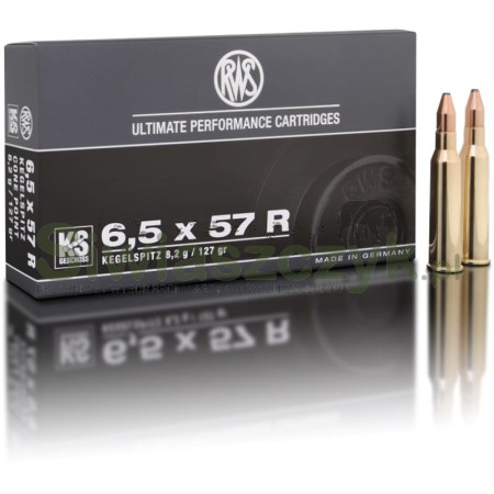 Amunicja RWS 6,5 x57R KS 8,2 g (127gr)-101953