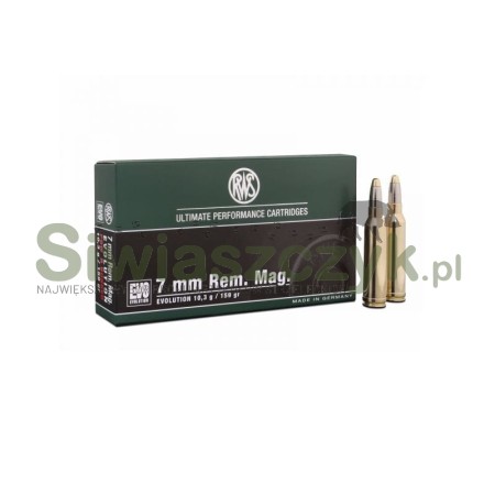 Amunicja RWS 7 mm Rem.Mag. EVO 10,3g (159gr)-101955
