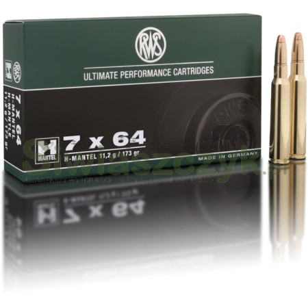 Amunicja RWS 7x64 HMK 11,2 g (173gr)-101964