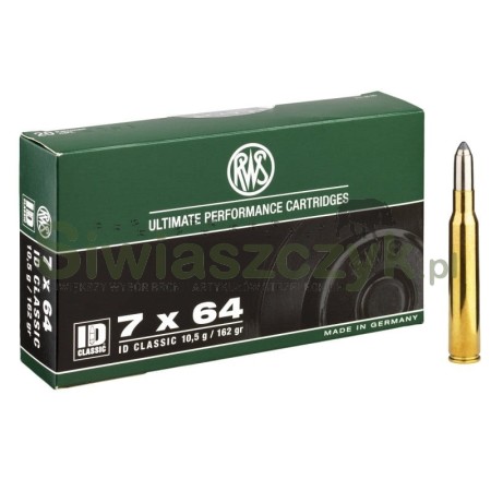 Amunicja RWS 7x64 ID CLASSIC 10,5g (162gr)-101963