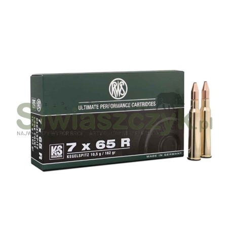 Amunicja RWS 7x65R KS 10,5g (162gr)-102091