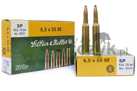 Amunicja S&B 6,5x55SE SP 8,5g(131gr)-102307