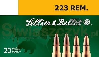 Amunicja S&B 223Rem FMJ 3,6g (55gr)-102105