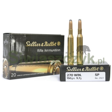 Amunicja S&B 270 Win SP 9,7g(150gr)-102595