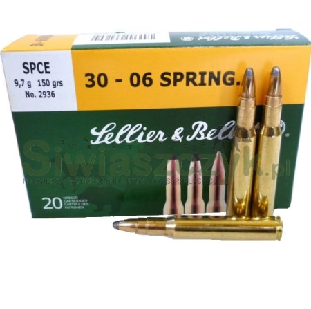 Amunicja S&B 30-06 SPCE 9,7g(150gr)-102308