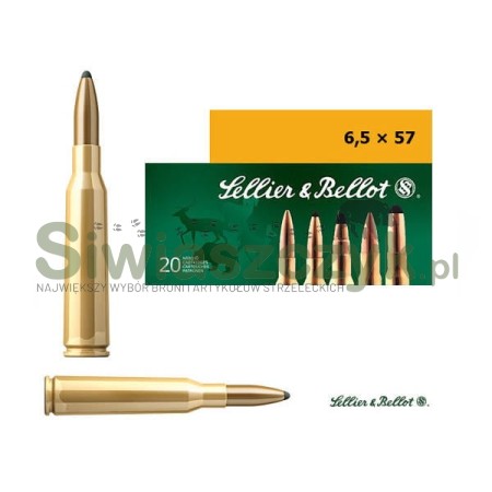 Amunicja S&B 6,5x57 SP 8,5g(131gr)-102703