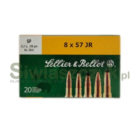 Amunicja S&B 8x57JR SP 12,7g(196gr)-102705