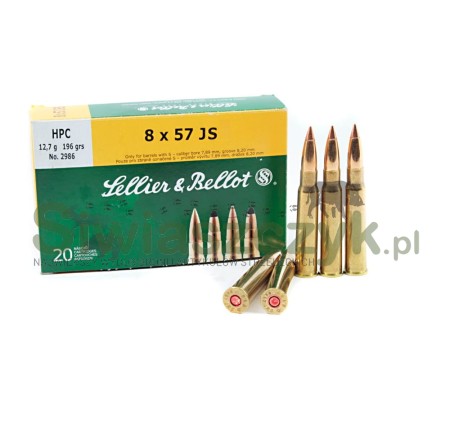 Amunicja S&B 8x57JS HPC 12,7g(196gr)-102699