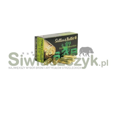 Amunicja S&B 9x19 NONTOX 7,5g(115gr)-101067