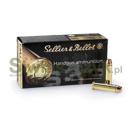 Amunicja S&B 357Mag. FMJ 10,25g(158gr)-101127