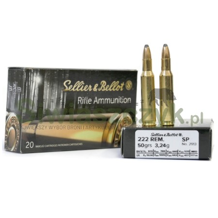 Amunicja S&B 222Rem SP 3,24g(50gr)-102096