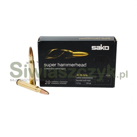 Amunicja SAKO .30-06SPRG Super Hamerhead 9,7g(150gr)-102609