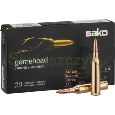 Amunicja SAKO 243Win SP 5,8g(90gr)-102114