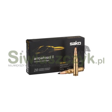 Amunicja SAKO 308Win Arrowhead II 11,7g(180gr) (408A)-103195