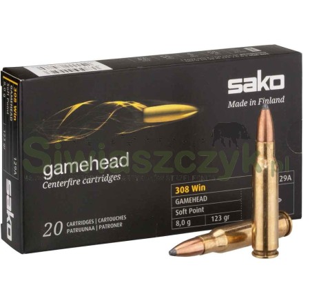 Amunicja SAKO 308Win SP 8g(123gr)-104039