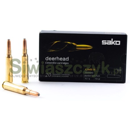 Amunicja SAKO 6,5x55 Deerhead 10,1g(156gr) -102667
