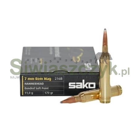 Amunicja SAKO 7mm Rem.Mag.SP 11g(170gr) (216B)-103920