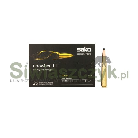 Amunicja SAKO 7x64 Arrowhead II 11,7g(180gr)-103031