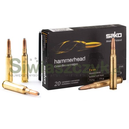 Amunicja SAKO 7x64 SP 11g(170gr)-102668