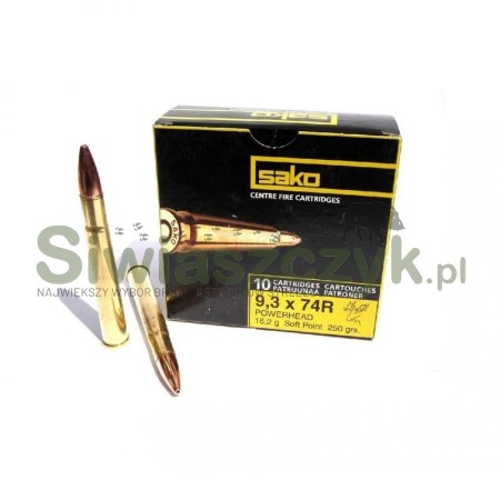 Amunicja SAKO 9,3x74R Sp 16,2g(250grs)-102635