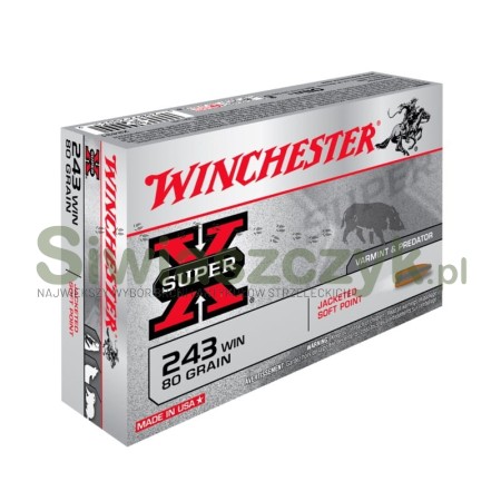 Amunicja WINCHESTER 243Win PSP 5,2g(80gr)-101921