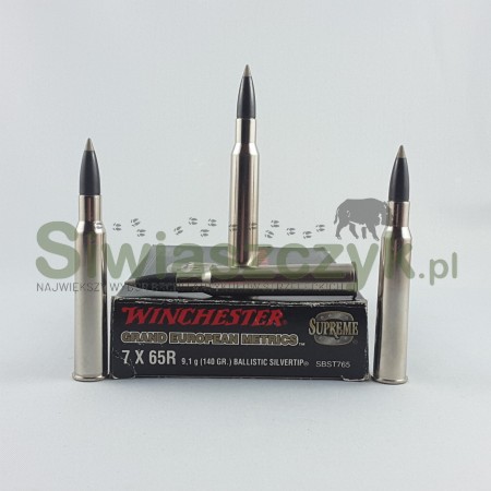Amunicja WINCHESTER Supreme 7x65R Ballistic Silvertip 9,1g(140gr)-103869