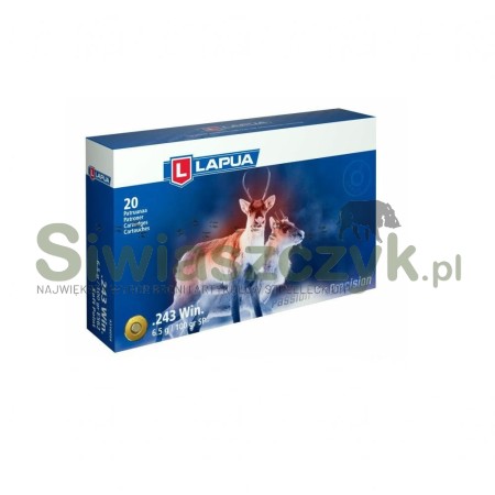 Amunicja LAPUA 243WIN SP 6,5g(100gr)-102533