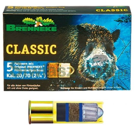 Naboje Brenneke kal. 20/70 Classic 24g-102729