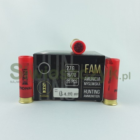 Naboje FAM 16/70 27G-0-4,00MM-104068