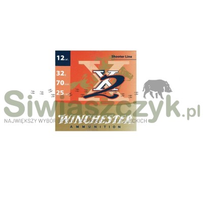 Naboje WINCHESTER 12/70  X2 Trap 32g-101901