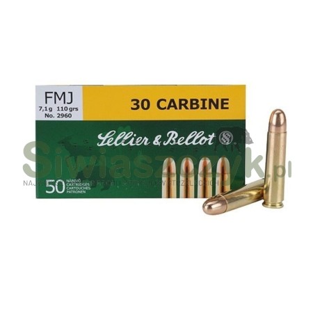 Amunicja S&B 30 Carbine FMJ 7,1g (110gr)-102524