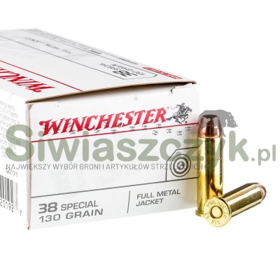 Amunicja WINCHESTER 38 Special FMJ 8,4g (130gr)-102748