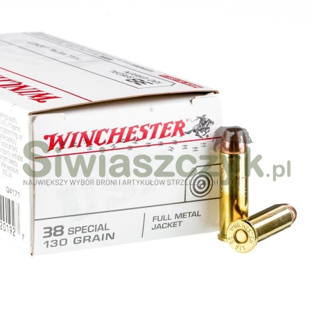 Amunicja WINCHESTER 38 Special FMJ 8,4g (130gr)-102748