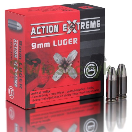 Amunicja GECO 9x19 Action Extreme 7,0g (108gr)-103916