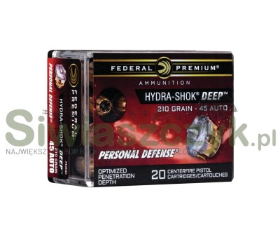 Amunicja FEDERAL 45 AUTO HYDRA-SHOK DEEP JHP 13,61g(210gr)-103932