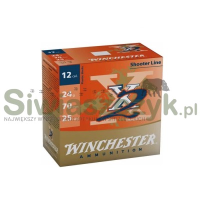 Naboje WINCHESTER 12/70 X2 Trap 24g-104400