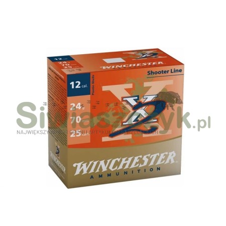 Naboje WINCHESTER 12/70 X2 Trap 24g-104400