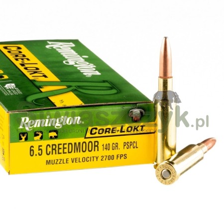 Amunicja REMINGTON kal. 6,5 Creedmoor Core-Lokt PSP 9,1g (140gr)-104475