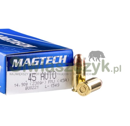 Amunicja MAGTECH 45AUTO FMJ 14,9g (230gr)-101128
