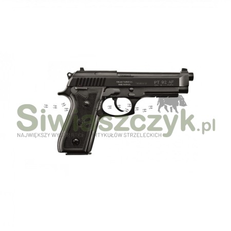 Pistolet TAURUS PT-92 ox. mat. kal.9x19-100074