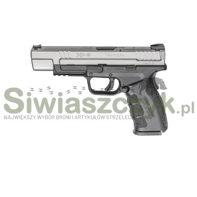 Pistolet XD-9 MOD.2 Tactical  5' srebrno-czarny kal.9x19-101771