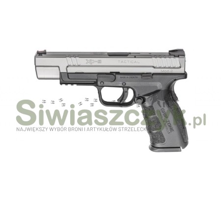 Pistolet XD-9 MOD.2 Tactical  5' srebrno-czarny kal.9x19-101771