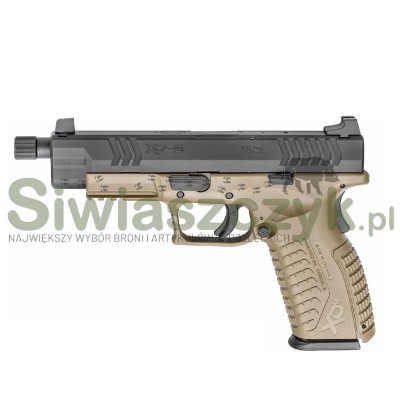 Pistolet XDM-9 4,5'' czarno-brązowy kal. 9x19 gwint-101780