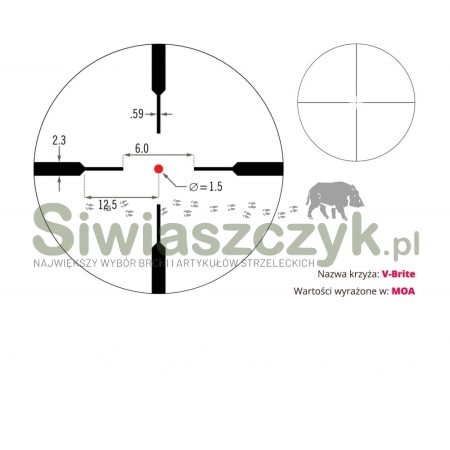 Luneta VORTEX Crossfire II 3-12x56 30mm (186-095)-100702