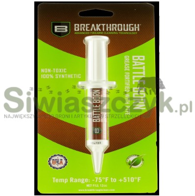 Smar do broni BATTLE BORN BREAKTHROUGH z cząsteczkami PTFE strzykawka (BTG-12CC)-101302