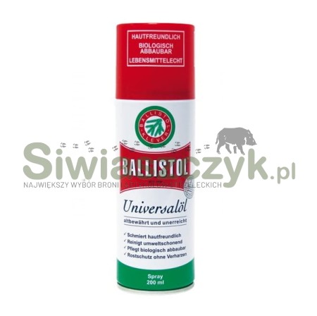 Olej BALLISTOL do broni w spray'u 200ml-102765